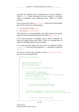 Pratique D Action Script 3 Version 0.1