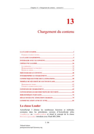 Pratique D Action Script 3 Version 0.1