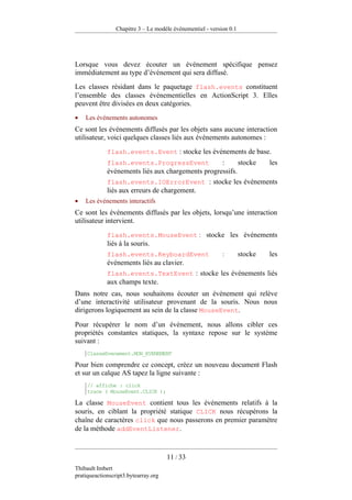 Pratique D Action Script 3 Version 0.1