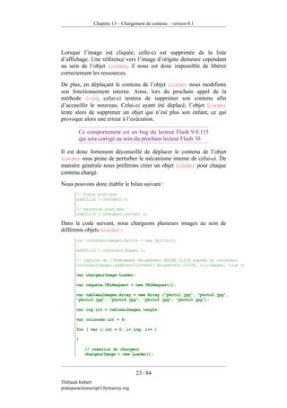 Pratique D Action Script 3 Version 0.1