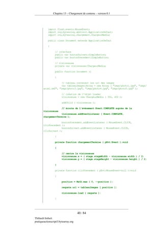 Pratique D Action Script 3 Version 0.1