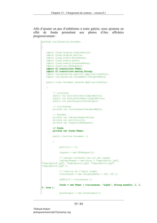 Pratique D Action Script 3 Version 0.1