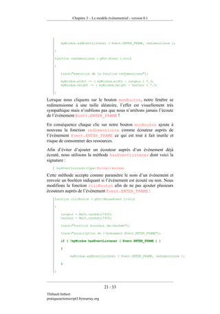 Pratique D Action Script 3 Version 0.1
