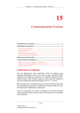 Pratique D Action Script 3 Version 0.1