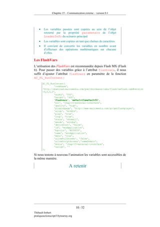 Pratique D Action Script 3 Version 0.1