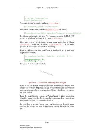 Pratique D Action Script 3 Version 0.1