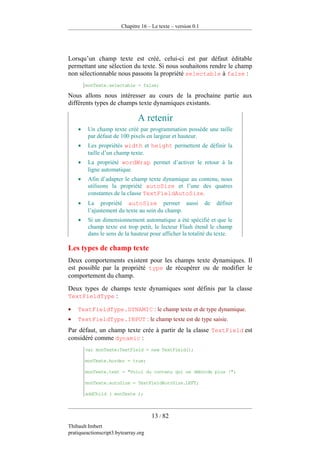 Pratique D Action Script 3 Version 0.1