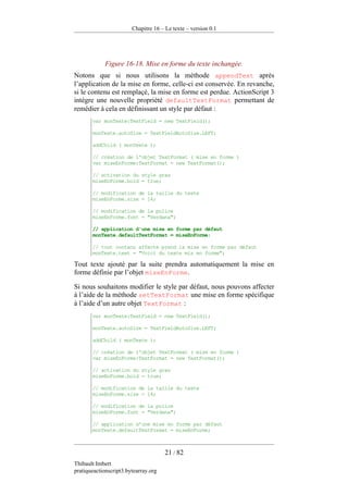 Pratique D Action Script 3 Version 0.1