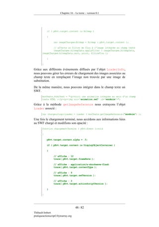 Pratique D Action Script 3 Version 0.1