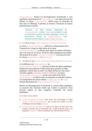Pratique D Action Script 3 Version 0.1