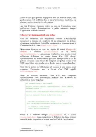 Pratique D Action Script 3 Version 0.1