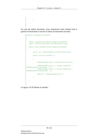 Pratique D Action Script 3 Version 0.1