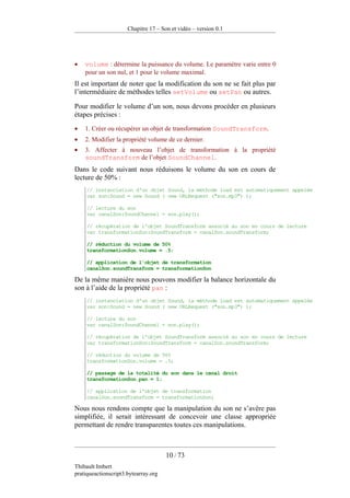 Pratique D Action Script 3 Version 0.1