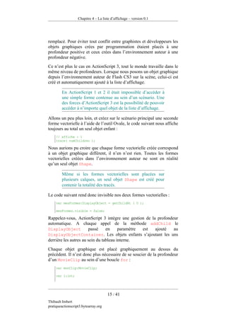 Pratique D Action Script 3 Version 0.1