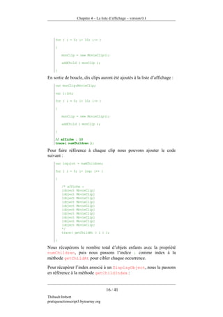 Pratique D Action Script 3 Version 0.1