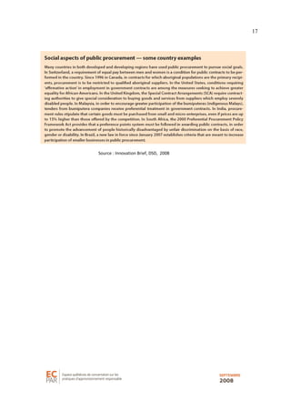 17
Source : Innovation Brief, DSD, 2008
 