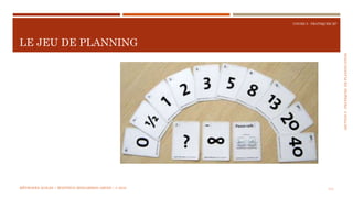 SECTION5:PRATIQUESDEPLANIFICATION
COURS 5 : PRATIQUER XP
LE JEU DE PLANNING
111MÉTHODES AGILES | MOSTEFAI MOHAMMED AMINE | © 2018
 