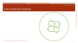 SECTION6:PRATIQUESDEDÉVELOPPEMEBNT
COURS 5 : PRATIQUES AGILES
SOLUTION DE POINTE
146MÉTHODES AGILES | MOSTEFAI MOHAMMED AMINE | © 2018
 