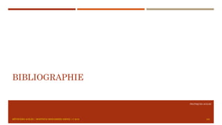 PRATIQUES AGILES
BIBLIOGRAPHIE
153MÉTHODES AGILES | MOSTEFAI MOHAMMED AMINE | © 2018
 