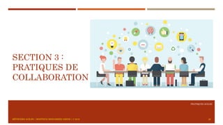 PRATIQUES AGILES
SECTION 3 :
PRATIQUES DE
COLLABORATION
25MÉTHODES AGILES | MOSTEFAI MOHAMMED AMINE | © 2018
 
