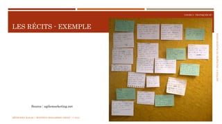 SECTION5:PRATIQUESDEPLANIFICATION
COURS 5 : PRATIQUER XP
LES RÉCITS - EXEMPLE
85
Source : agilemarketing.net
MÉTHODES AGILES | MOSTEFAI MOHAMMED AMINE | © 2018
 