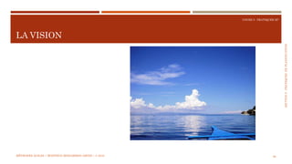 SECTION5:PRATIQUESDEPLANIFICATION
COURS 5 : PRATIQUER XP
LA VISION
99MÉTHODES AGILES | MOSTEFAI MOHAMMED AMINE | © 2018
 