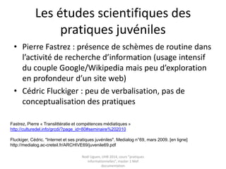 Une majorité d’usagers réguliers
Source :Inria http://www.inriality.fr/barometre2014/infographie/
 