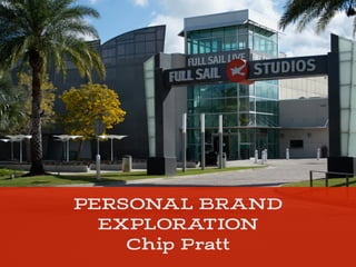PERSONAL BRAND
EXPLORATION


Chip Pratt


 