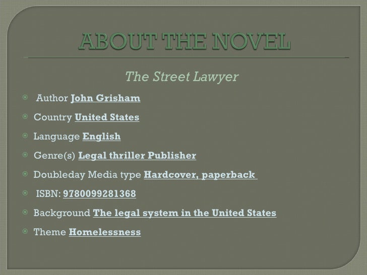the street lawyer review
