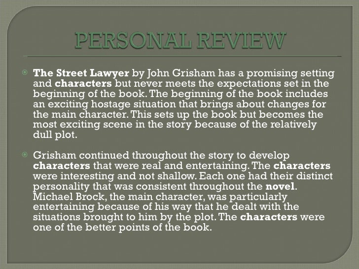 the street lawyer the street lawyer
