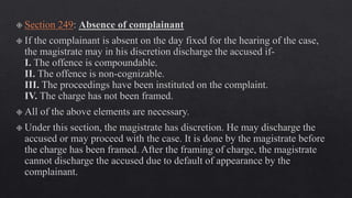 warrant trial Sec 238-250