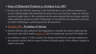 warrant trial Sec 238-250