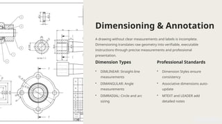 AutoCAD Guide for beginners - UDEMY course | PPTX