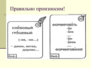 Правильно произносим!  