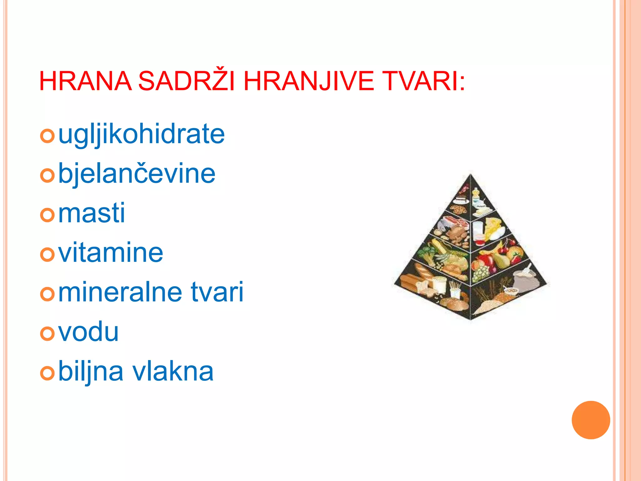 Pravilna prehrana i pravilne prehrambene navike | PPTX