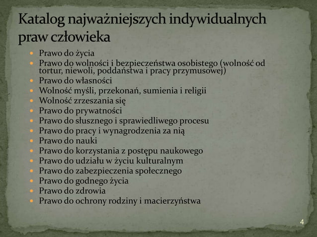 Prawa czlowieka 2