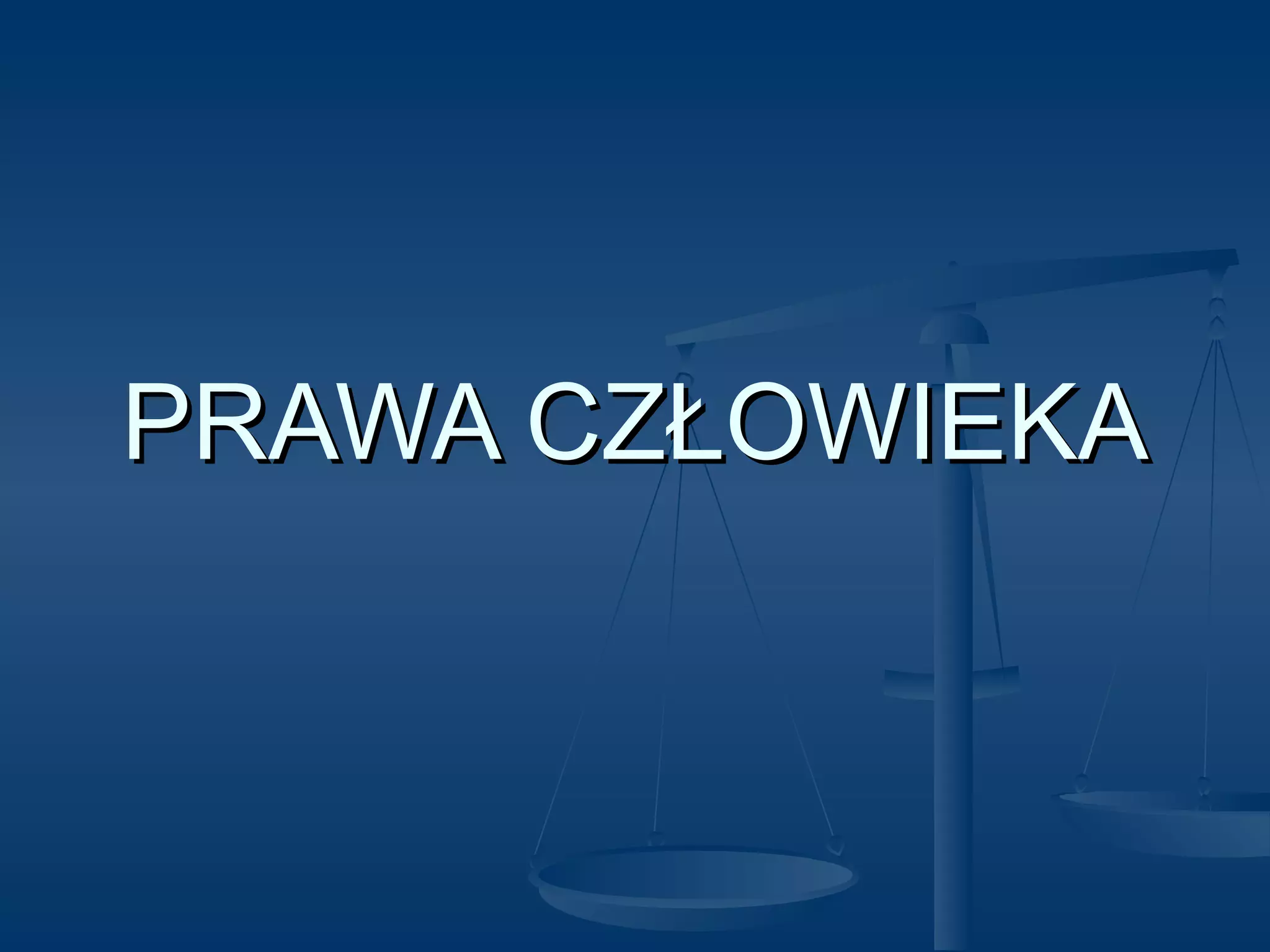 Prawa człowieka | PPT