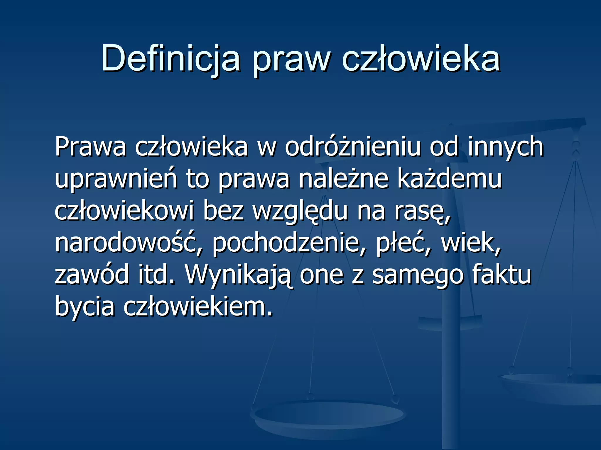 Sprawdzian Z Działu Prawa Człowieka