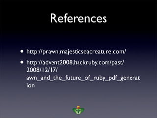 Prawn: Creating PDF in Ruby