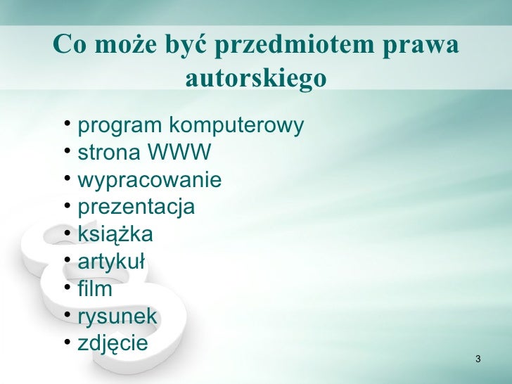 Prawo autorskie