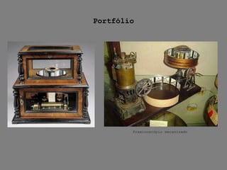 PortfólioPraxinoscópio mecanizado