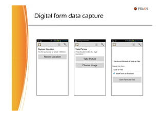 Digital form data capture
 