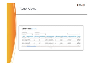 Data View
 