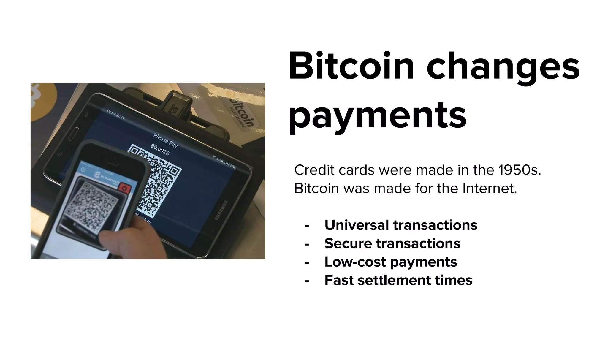 Bitcoin and our Decentralized Future