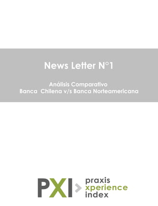 News Letter N°1
Análisis Comparativo
Banca Chilena v/s Banca Norteamericana

 