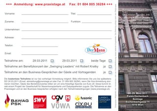 Praxistage_2011_Grundlayout_web.indd 4 03.02.2011 20:37:27
 