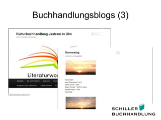 Buchhandlungsblogs (3)
 