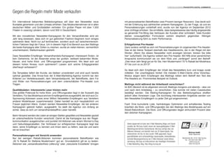 2726
Ein international bekanntes Bekleidungshaus will über den Newsletter neue
Kontakte generieren und den Umsatz erhöhen. Das Modeunternehmen ist in allen
deutschen Mittel- und Großstädten vertreten: Ein großer Player mit über 1.500
Filialen in zwanzig Ländern, davon rund 500 in Deutschland.
Mit den monatlichen Newsletter-Kampagnen für den Versandhändler wird ein
Jahr lang bewiesen, dass sich im gut geklickten Fashion-Segment noch einiges
optimieren lässt. Nicht nur auf technischen, sondern auch auf zwischenmensch-
lichen Faktoren liegt der Fokus. Um in diesem High-End-Bereich aus den Mailings
die beste Kampagne aller Zeiten zu machen, wurde an vielen kleinen, vermeintlich
unscheinbaren, Stellschrauben gedreht.
Dass Newsletter-Empfänger Versandhandels-Kampagnen interessant finden, ist
kein Geheimnis. Ist der Absender eines der großen, weltweit bekannten Mode-
häuser, sind hohe Klick- und Öffnungsraten programmiert. Wo lässt sich auf
diesem hohen Niveau noch optimieren? Lassen sich solche Erfolgsgaranten
überhaupt verbessern?
Die Templates liefert der Kunde, sie bleiben unverändert und sind auch bereits
optimal gestaltet. Das Know-how der E-Mail-Marketing-Agentur kommt bei den
Kriterien zur Verteilerauswahl, dem Versandzeitpunkt, der Betreffzeile, dem Für
und Wider von Personalisierungen und dem unterschätzten Pre-Header zum
Tragen.
Qualitätsdaten: Interessierte Leser klicken mehr
Das größte Potenzial für hohe Klick- und Öffnungsraten liegt in der Auswahl des
Verteilers. Für das Modehaus wird ein Empfängerkreis ausgewählt, der sich aus Co-
Sponsoring-Adressen sowie einer Million Newsletter-Empfängern aus Verteilern
anderer Modehäuser zusammensetzt. Dabei handelt es sich hauptsächlich um
Frauen jeglichen Alters. Zudem werden Newsletter-Empfänger, die bei anderen
Kampagnen geklickt hatten, ausgewählt. So stellt die Agentur von Anfang an
sicher, dass es sich um versandhandelsaffine Leser handelt.
Beim Versand werden die Listen an einigen Stellen gesplittet und Newsletter gezielt
an unterschiedliche Kunden verschickt. Damit ist die Kampagne aus der Regel-
kommunikation ausgebrochen und punktet mit Aktionen wie einem Women‘s-Day
und Geburtstagsrabatten. Der Schlüssel zur erfolgreichen Kampagne liegt klar
darin, seine Empfänger zu kennen und ihnen dann zu liefern, was sie und wann
sie es brauchen.
Personalisierungen mit Vorsicht anwenden
Nur bei wenigen Rabatt-Aktionen kommen personalisierte Betreffzeilen wie
„50 % Rabatt für Stefanie Mustermann“ gut an. Grundsätzlich gilt es zu testen.
Aktionen wie „versandkostenfreie Lieferung“ oder „reduzierte Einzelteile“ bringen
Gegen die Regeln mehr Mode verkaufen
mit personalisierten Betreffzeilen zwei Prozent weniger Resonanz. Das deckt sich
mit der Erfahrung aus zahlreichen anderen Kampagnen. Zu der Frage, ob und wo
Personalisierungen vorteilhaft sind, wurde von der Agentur im September 2012
eine Umfrage erhoben. Sie ermittelte, dass beispielsweise das häufig angewandte
so genannte Pre-filling das Vertrauen der Kunden eher schmälert. Viele Kunden
stehen vorausgefüllten Formularen extrem skeptisch gegenüber. Weniger
Personalisierung führt zu mehr Performance.
Erfolgsformat Pre-Header
Ganz anders verhält es sich mit Personalisierungen im sogenannten Pre-Header:
Das ist der kleine Textpart oberhalb des Headbereichs, der in der Regel mit den
Worten „Wenn Sie diesen Newsletter nicht anzeigen können, klicken Sie bitte
hier“ aufschließt. Die Agentur editiert den Pre-Header. Mit Hilfe einer persönlichen
Ansprache kommuniziert sie vor dem Klick und „verlängert“ somit den Betreff:
„Das neue Jahr fängt gut an für Sie, Herr Mustermann! 70 % Rabatt bei Modehaus
XY bis zum xx.xx.2013!“
So lässt sich dem Empfänger der Inhalt des Newsletters kurz und knapp vorab
mitteilen. Der unschlagbare Vorteil: Die meisten E-Mail-Clients ohne Vorschau-
Modus zeigen beim Empfangen des Mailings neben dem Betreff den Text des
Pre-Headers an. Prominentes Beispiel ist Outlook.
Mailings nicht während der Arbeitszeit verschicken?
Im B2C-Bereich ist es allgemein sinnvoll, Mailings morgens und abends – also vor
und nach dem Arbeitstag – zu verschicken. Das konnte mit vielen Casestudies
bestätigt werden. Die Mailing-Kampagnen für das Bekleidungshaus straften
jedoch alles Vorwissen Lüge. Die durchweg interessanten Angebote werden von
den Newsletter-Empfängern zu jeder Zeit gut angenommen.
Fazit: Eine kumulierte Liste, hartnäckiges Optimieren und anhaltendes Testing
brachten die Klick- und Öffnungsraten bei den Mailings des Modehauses auf ein
Allzeit-Rekordhoch. Die Klick- und Öffnungsraten liegen einhundert Prozent über
den üblichen Kampagnen.
Stefan Appenrodt ist Autor des E-Mail-Marketing-Blogs und Gesell-
schafter der McCrazy GmbH, einem der leistungsfähigsten E-Mail-
Marketingunternehmen Deutschlands. McCrazy verfügt über vier
Millionen Adressen und betreibt mehr als 20 Gewinnspiele. Das
Unternehmen mit Sitz im Harz wurde 1998 gegründet. Haupt-
geschäftsfelder sind schlüsselfertige Gewinnspiele, Adressflatrates,
schnelle Massengenerierung von E-Mail-Adressen sowie Adress-
vermietung. McCrazy ist Unterzeichner des freiwilligen Ehrenkodex
E-Mail-Marketing. Blog: http://blog.mccrazy.de
McCrazy GmbH
Stefan Appenrodt
Marktstraße 69, 37441 Bad Sachsa
Tel. +49 5523 952 986-11
sa@mccrazy.de
www.mccrazy.de
Torsten Schwarz Praxistipps DIGITAL COMMERCE
 