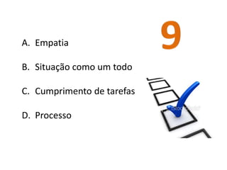EnsaioComo funcionam boas apresentaçõesSignificância cria paixão1Paixão atrai a atenção do público 2Atenção do público leva a ação3Pergunte a si mesmo: Você tem paixão pelo que está fazendo?
