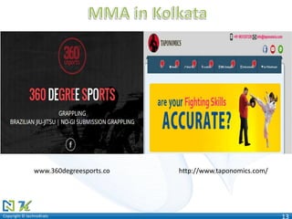 Copyright © technoKratsCopyright © technoKrats 13
www.360degreesports.co http://www.taponomics.com/
 